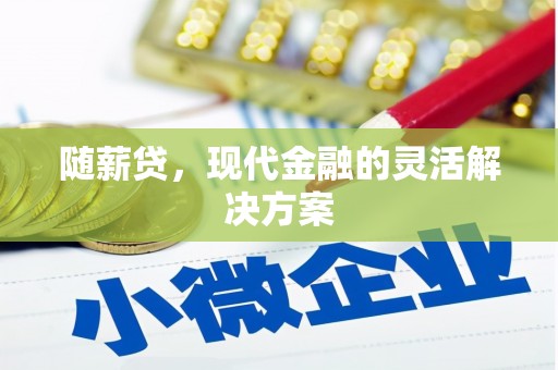高密随薪贷，现代金融的灵活解决方案