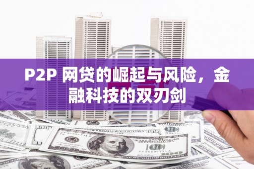 高密P2P 网贷的崛起与风险，金融科技的双刃剑