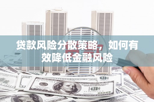 高密贷款风险分散策略，如何有效降低金融风险