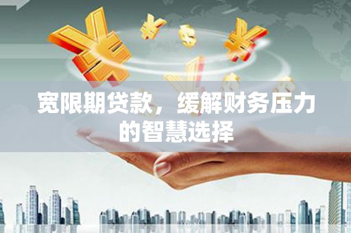 高密宽限期贷款，缓解财务压力的智慧选择