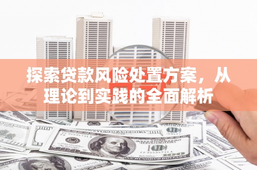 高密探索贷款风险处置方案，从理论到实践的全面解析
