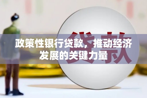 高密政策性银行贷款，推动经济发展的关键力量