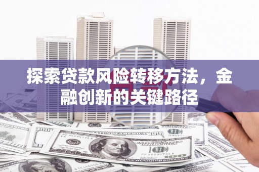 高密探索贷款风险转移方法，金融创新的关键路径