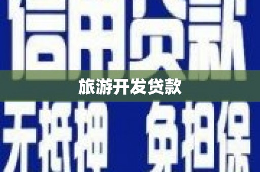 高密旅游开发贷款